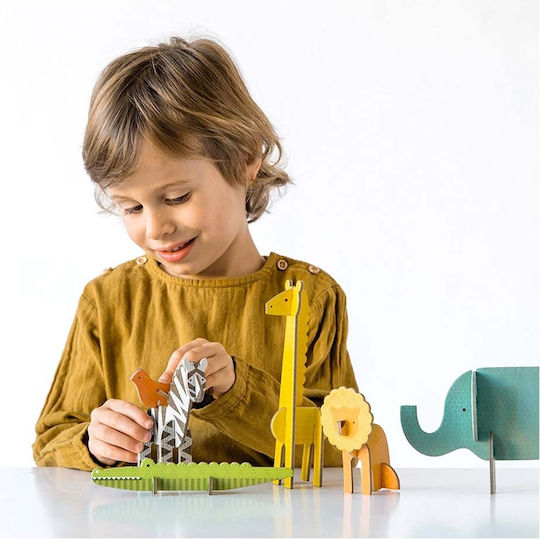 Petit Collage Children's Craft Petit Collage Pop Out Safari for Children 3+ years Years