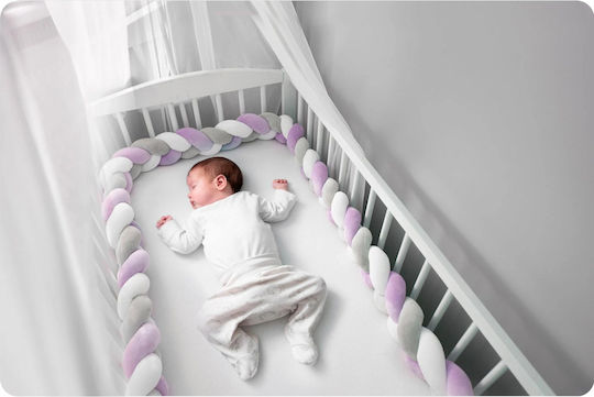 Ricokids Paturi Împletitură Intern Violet Si Gri 300cm