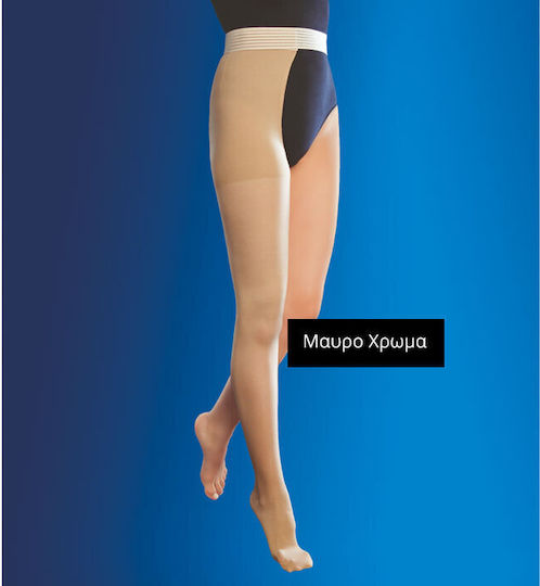 Anatomic Help Socks Thigh High Graduated Compression Right 17-22 mmHg Black