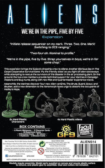 Game Expansion Aliens Another Glorious Day for 1-6 Players 14+ Years Old (EN) Gale Force Nine