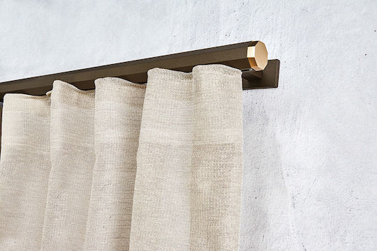 Anartisi Tetris One-Way Aluminum Curtain Track in Color 360cm