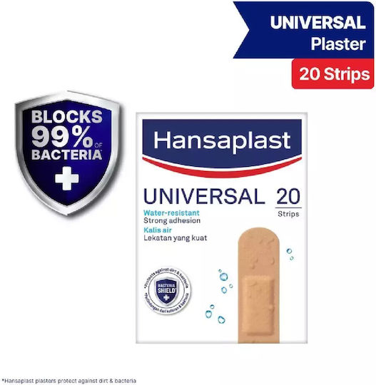 Hansaplast Universal Waterproof Plasters 20pcs