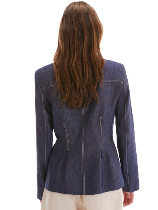 Pennyblack Damen Blazer Blau