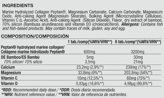 Quamtrax Nutrition Marine Collagen Plus with Vitamin C 120 tabs