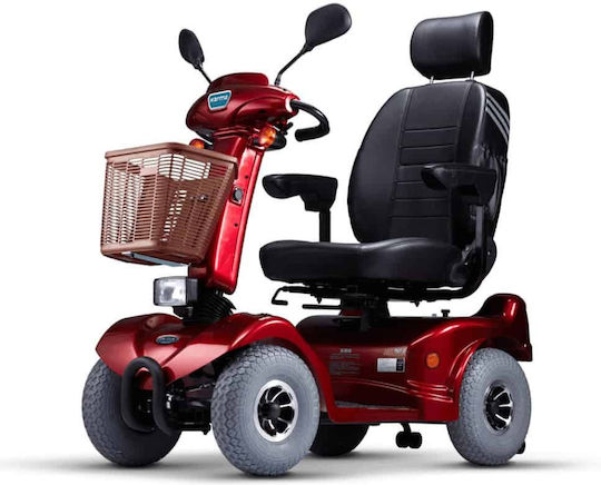 Orthostatisi City Αναπηρικό Αμαξίδιο Scooter 46cm Κόκκινο