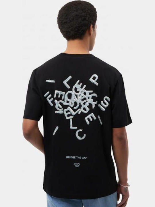 T-shirt Μαύρο
