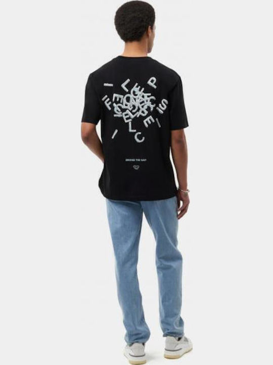 T-shirt Μαύρο