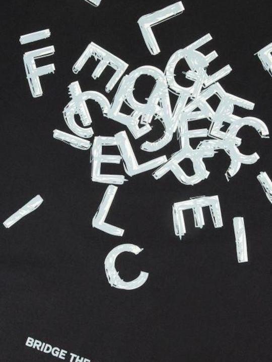 T-shirt Μαύρο
