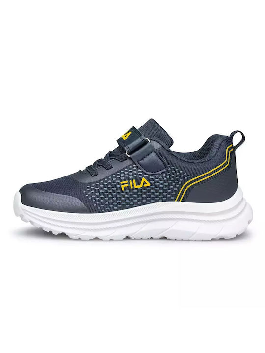 Fila Kids Sports Shoes Running Memory Fast 3 Navy Blue