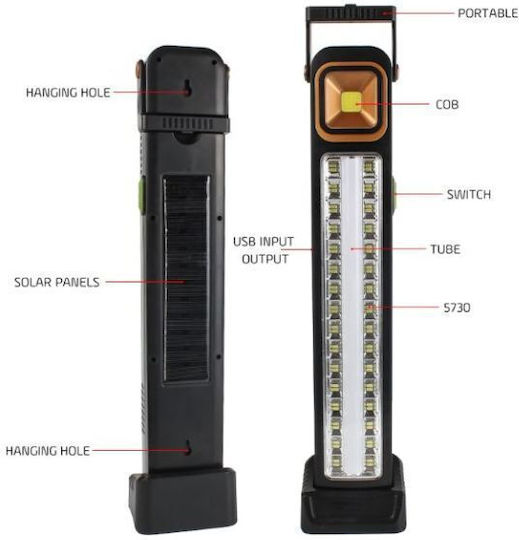 Aerbes Rechargeable Solar Emergency Light 1pcs