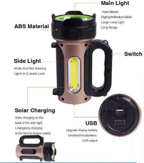 Aerbes Solar Light 30W with Photocell 20cmx9.5cmx13cmcm