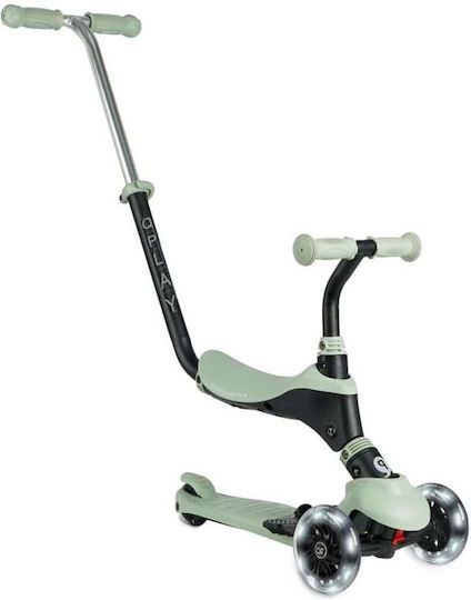 Q Play Kids Scooter Sema Pro 3-Wheel with Seat for 12 Months Green