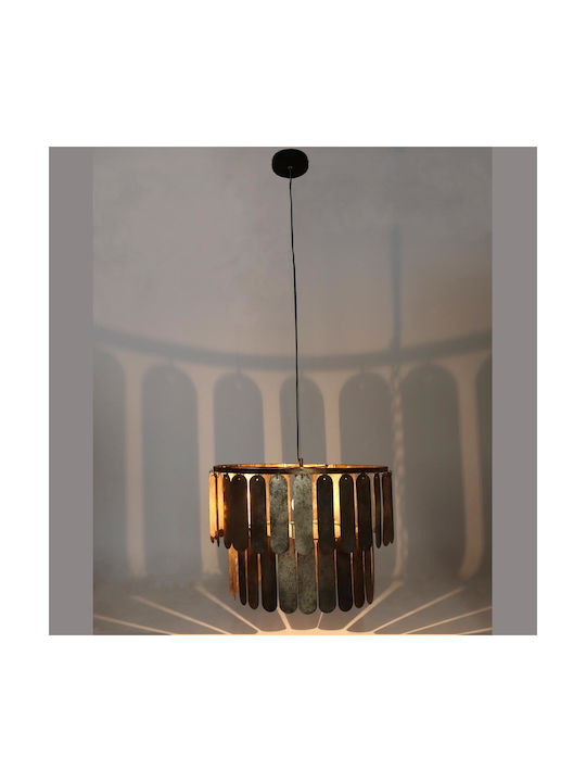 ArteLibre Pendant Light Brown 54.5x54.5x40cm
