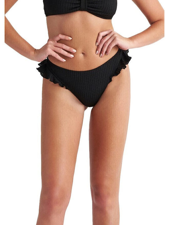 Bikini Inferioare Șir De Caractere Negru