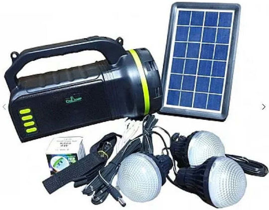 Cl-18 Ηλιακό Κιτ Ραδιόφωνο Φακό 10w + 3 Λαμπτήρες