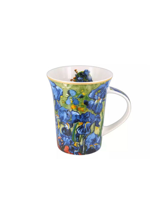 Carmani Mug from Porcelain Multicolored 350ml