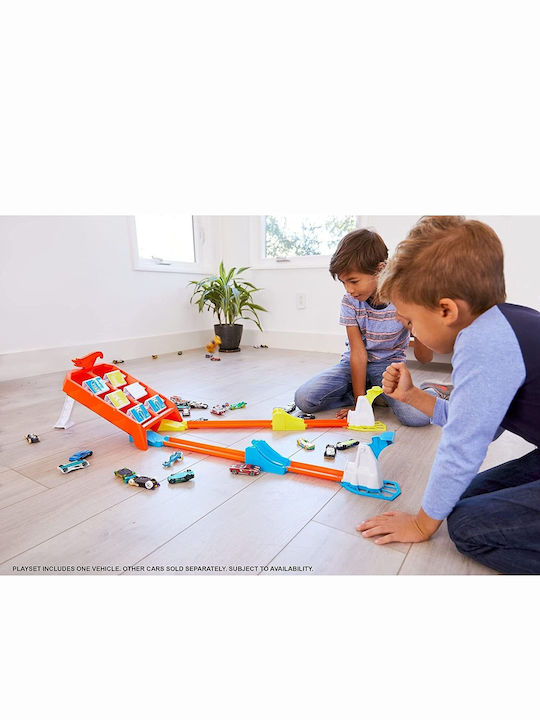 Hot Wheels Launch Across Challenge Πρόκληση Εκτόξευσης Hot Wheels