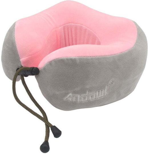 Pernă de masaj pentru gât pernă electrică cu spumă de memorie de încărcare Usb Pink