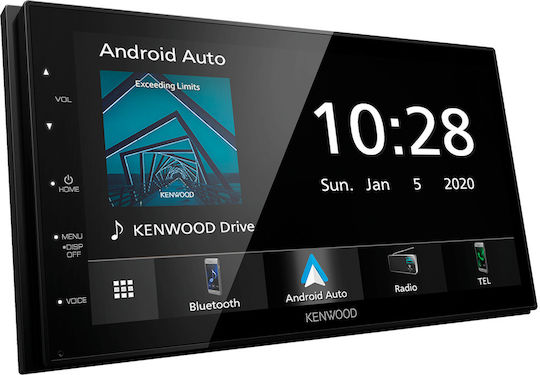 Kenwood Sistem Audio Auto (Bluetooth/USB/Wi-Fi/GPS/Apple CarPlay/Android Auto) cu Ecran Tactil 6.8"