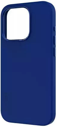 Decoded Back Cover Silicon Albastru (iPhone 15 Pro)