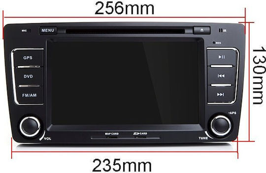 Ηχοσύστημα Αυτοκινήτου 2DIN (Bluetooth/USB/WiFi/GPS/Apple-Carplay/Android-Auto)