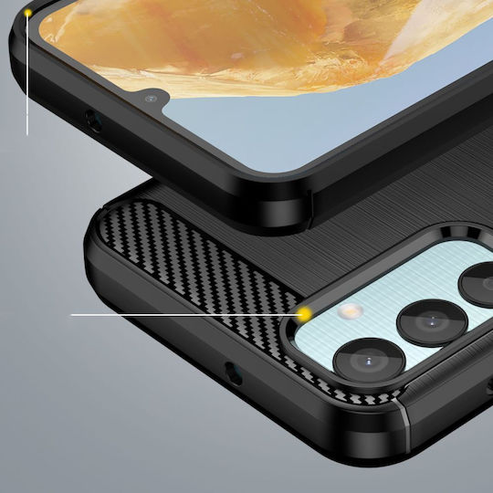 Tech-Protect Umschlag Rückseite Silikon Schwarz (Galaxie M15)