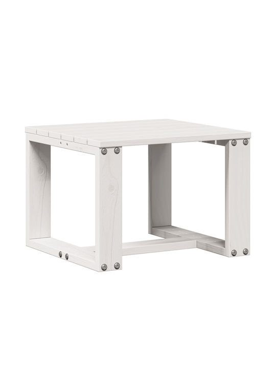 Garten- und Outdoor-Möbelsets für kleine Außenbereiche 3 Stück Weiß