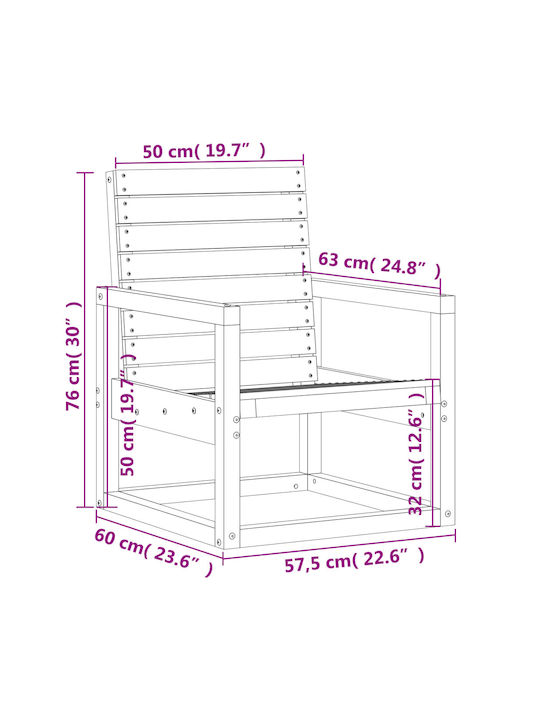 Garten- und Outdoor-Möbelsets für kleine Außenbereiche 3 Stück Weiß