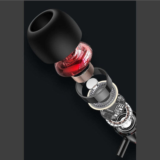 Joyroom In-Ear Freisprecheinrichtung Kopfhörer mit Stecker 3.5mm Gray