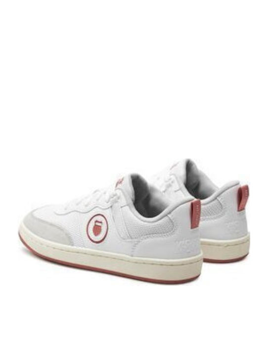 Damen Sneakers White / Light Mahogany