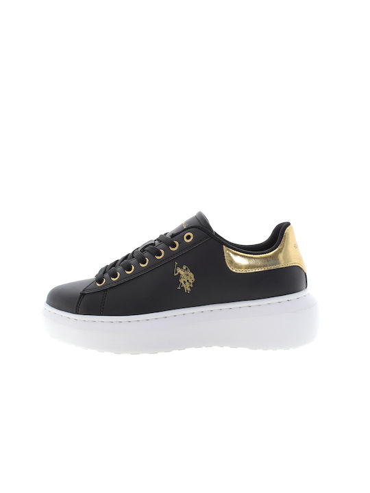 U.S. Polo Assn. Femei Anatomici Sneakers NEGRU