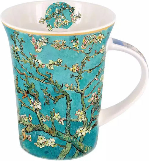 Carmani Mug from Porcelain Multicolored 350ml