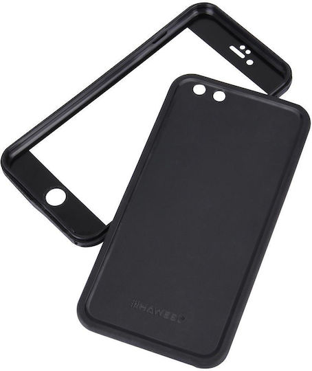 Haweel Back Cover Αδιάβροχο Μαύρο (iPhone 6 Plus / 6s PlusRealme 6 / 6s)