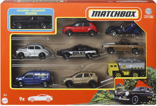 Matchbox Set 9 Cars Mgb Gt Coupe 1971