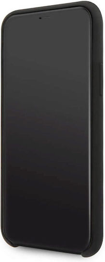 Lemontti Umschlag Rückseite Silikon Schwarz (iPhone 11 Pro)