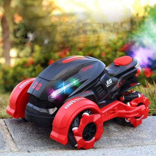 Τηλεκατευθυνόμενη Μοτοσυκλέτα 4WD Κόκκινο