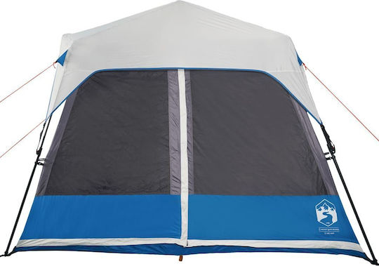 vidaXL Campingzelt Blau für 9 Personen 441x288x217cm