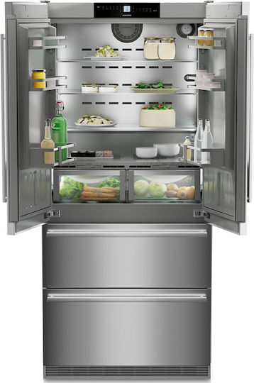 Liebherr 523lt NoFrost Î202.7xL91xA61.5cm. Inox BioFresh