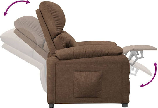 cu Puf Maro 70.5x90x100cm