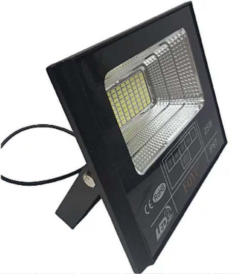 Lumini De Inundație Cu Led-uri Solar Etanș 25W Cu Fotocelul Și Telecomanda IP65