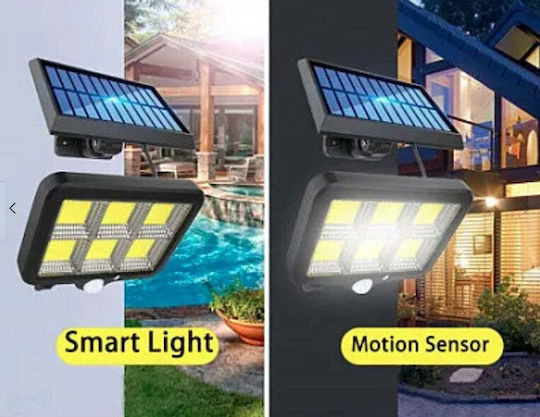 Proiector Solar LED 25W Cu Fotocelul Și Telecomandă