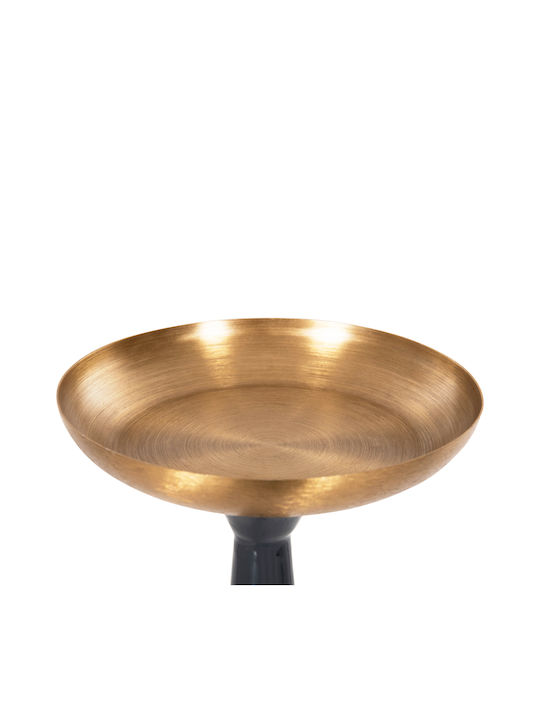 HomeMarkt Guntur Candle Holder Metal in Blue Color 20x20x76cm 1pcs