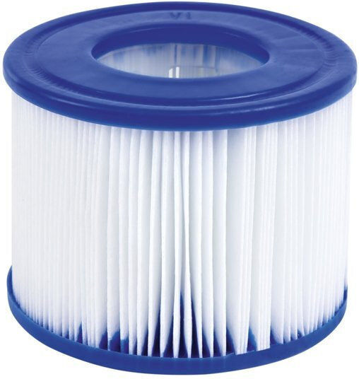 Bestway Στρογγυλή Πισίνα PVC 804lt Φουσκωτή με Υδρομασάζ 155x60εκ. Γκρι