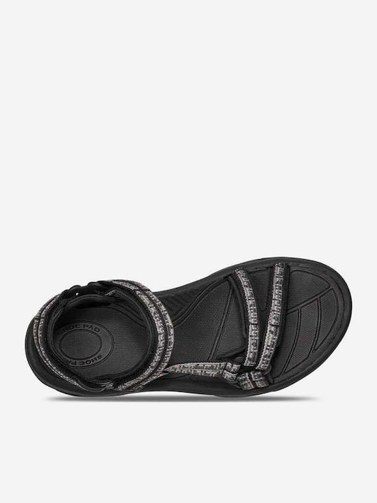 Terra Fi Lite Women's Flat Sandals Sporty in Black Color