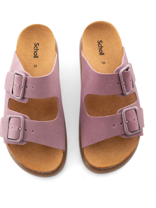 Noelle Women's Flat Sandals in Pink Color