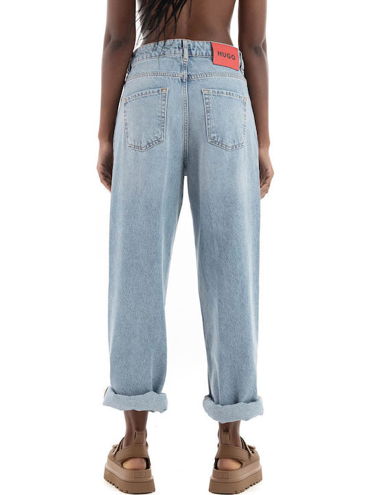 Gisanna Women's Jean Trousers in Relaxed Fit Light Blue
