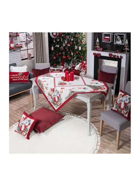 Teoran Rhoden Ornament de Crăciun Față de masă Material textil M140xL140cm 1buc