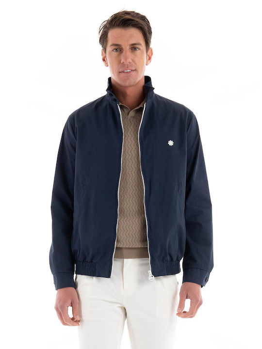 Manuel Ritz Men's Jacket Navy Blue