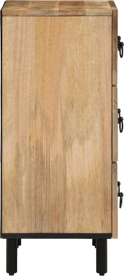 Kabinett Aufbewahrung mit 2 Schubladen L60xB33xH75cm
