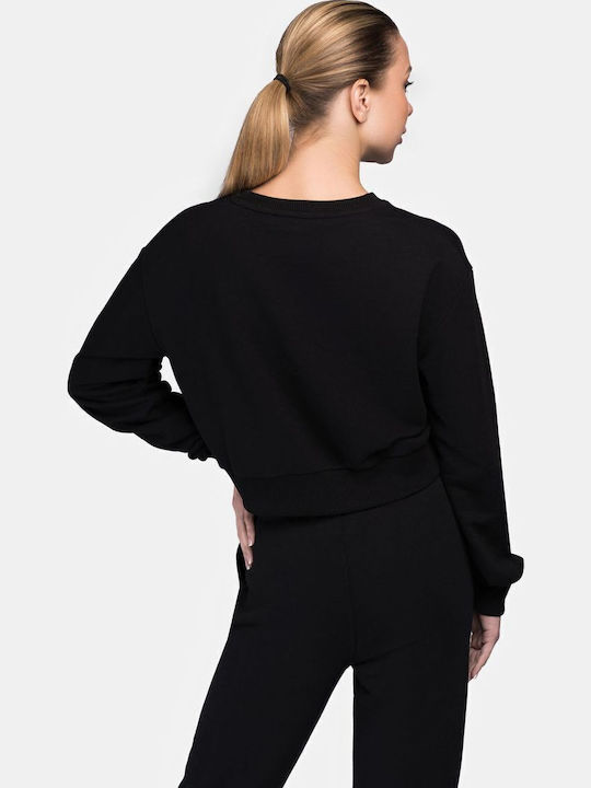 Culbokie Cropped Women's Sweatshirt Black